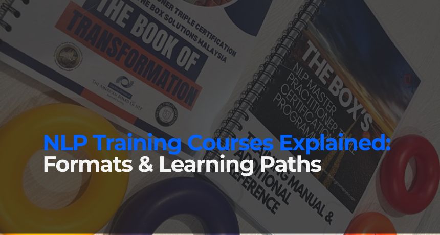 NLP certification and training manuals