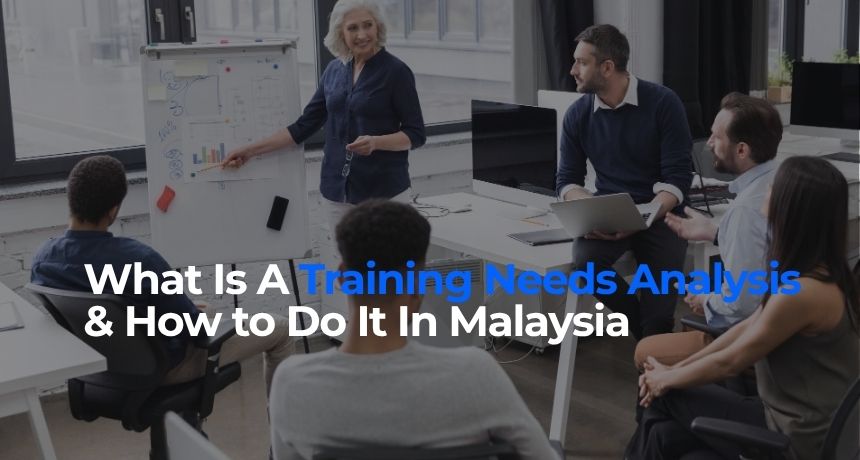 Photo of a coach conducting a training needs analysis in Malaysia